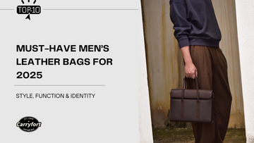 Les 10 Sacs en Cuir Incontournables pour Homme en 2025 : Style, Fonction & Identité