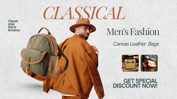 Borse Uomo in Tela e Pelle: Stile, Durabilità e Funzionalità Quotidiana