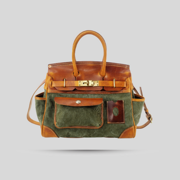 mens canvas and leather bags