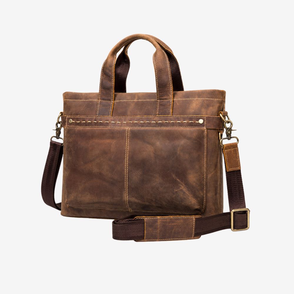 men leather laptop bag
