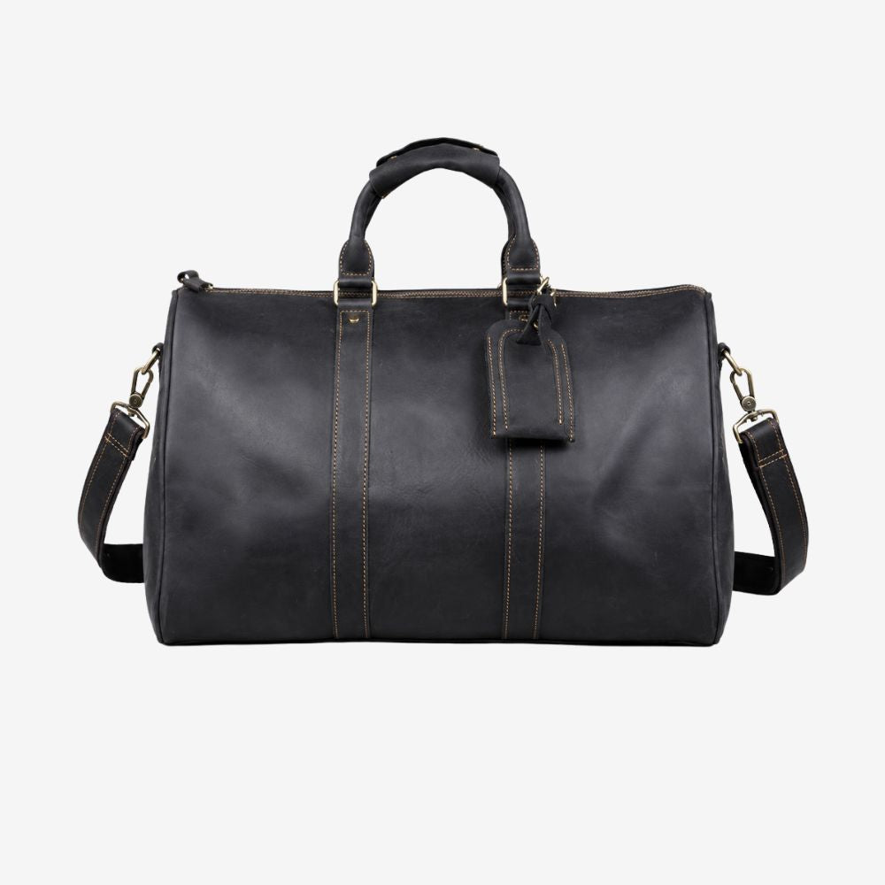 black weekender bags