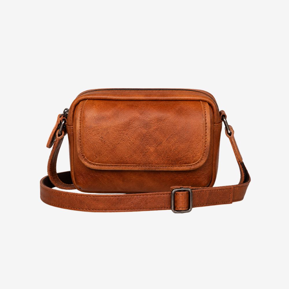 Classic Brown Messenger Bag for Men