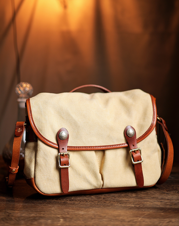 Compact Vintage Crossbody Bag