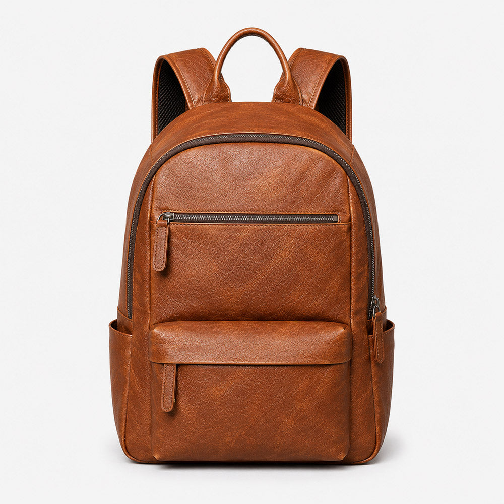 premium leather womens backpack