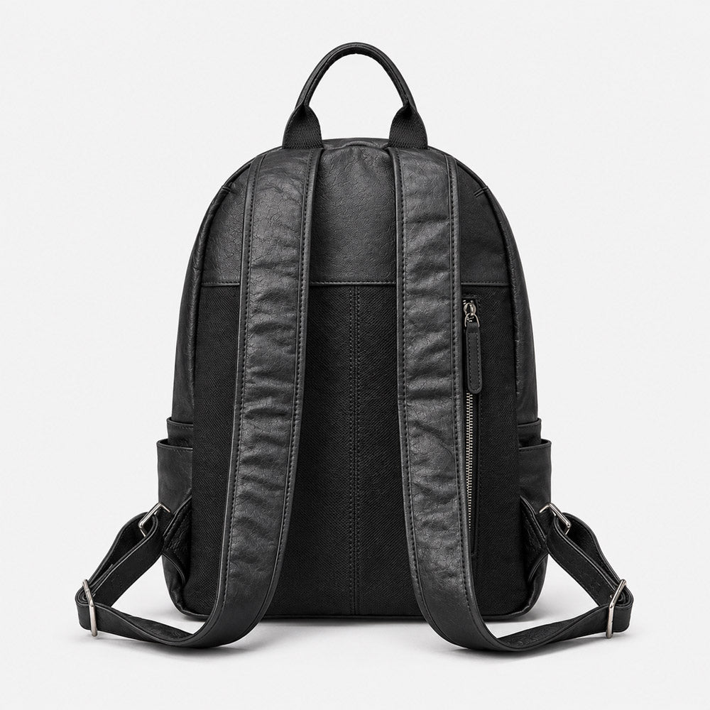 mens Commuter Leather Backpack