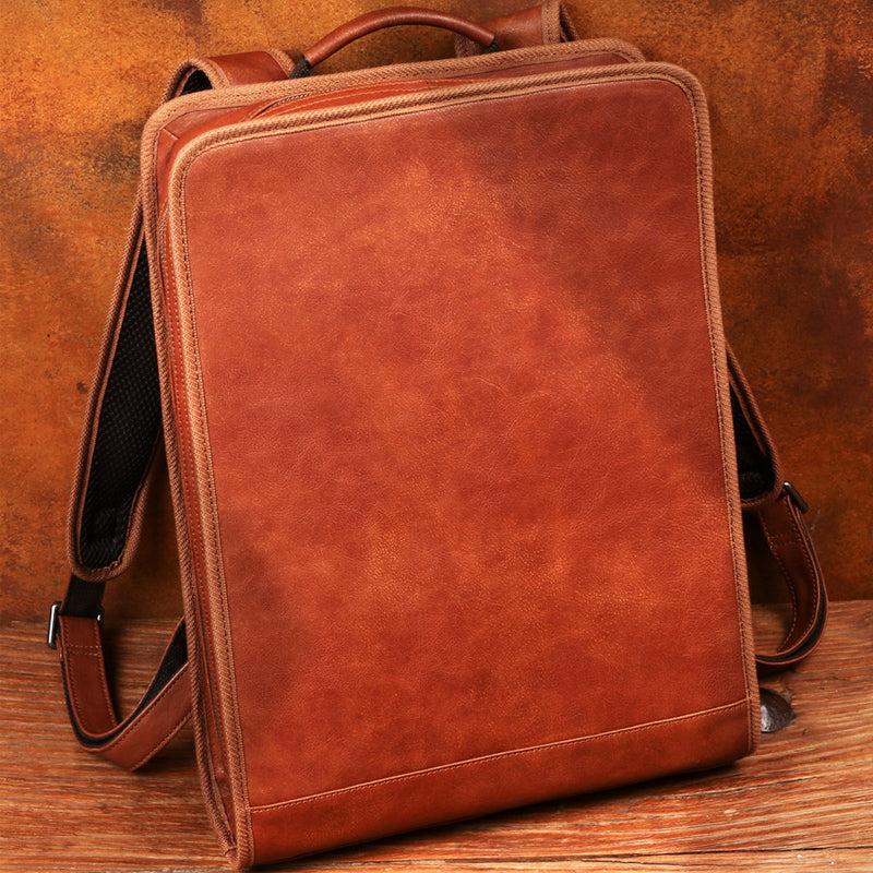 Men's Leather Backpack
