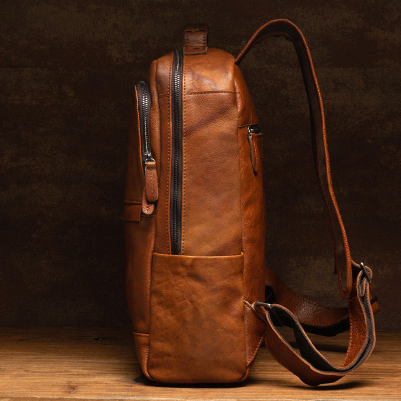 Commuter Backpack in Brown