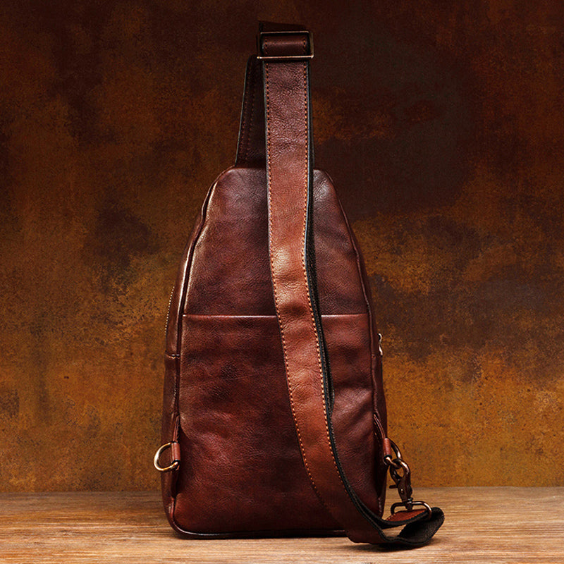 Leather Fanny Pack for Men