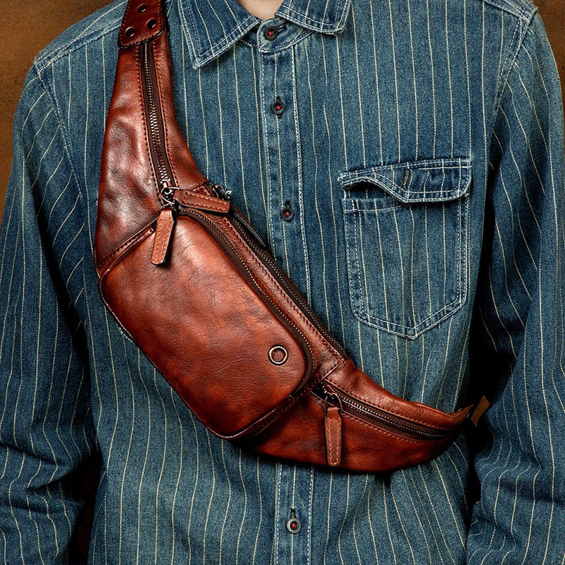 best leather mens shoulder bag