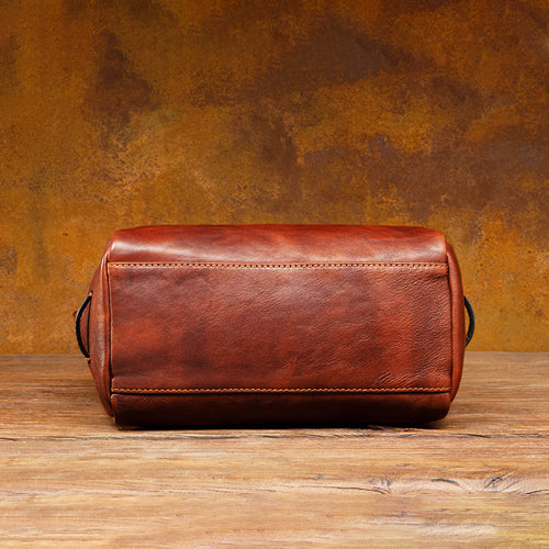 Braune Umhängetasche aus Leder für die täglichen Essentials – Stilvolle Schultertasche für lässige Ausflüge