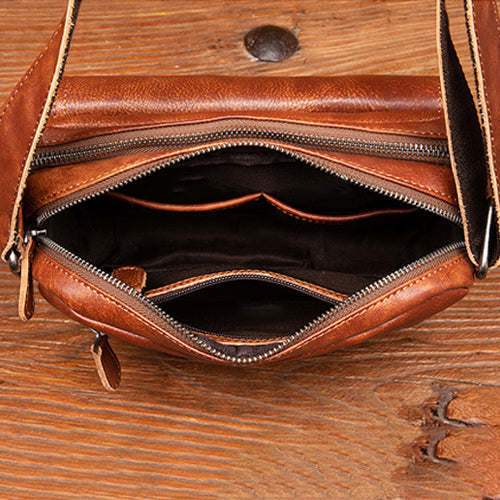 leather crossbody bag