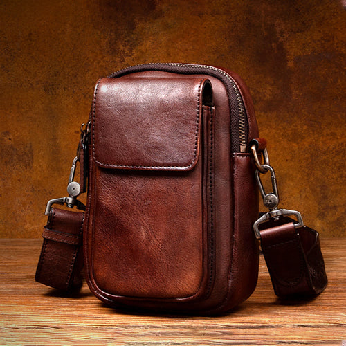 leather shoulder bag