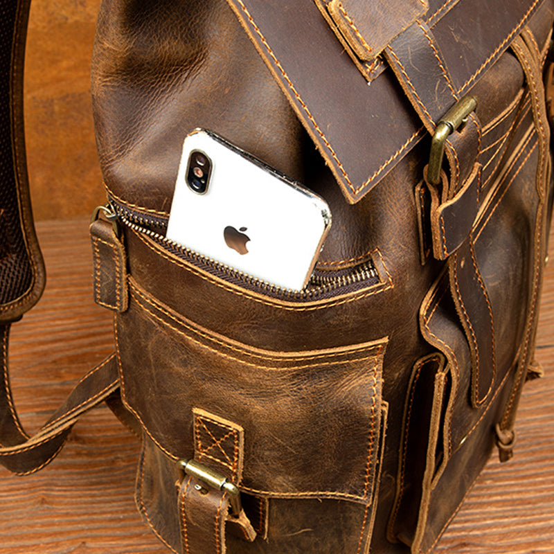 outdoor adventures leather bags