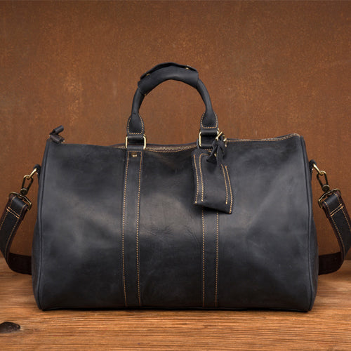 black weekender bags