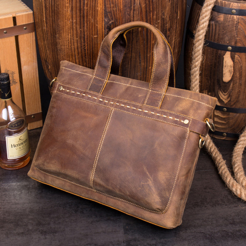 men's leather briefcase