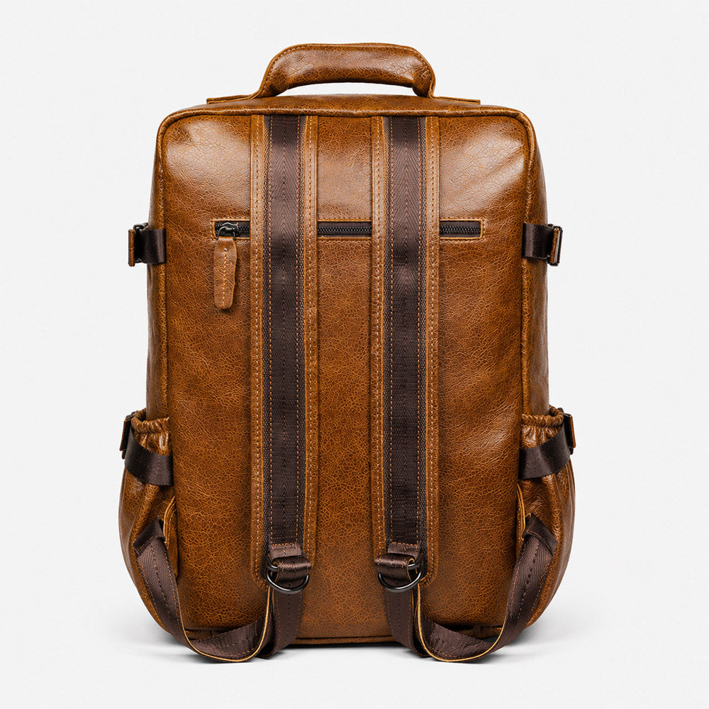 Sleek Leather Laptop Bag