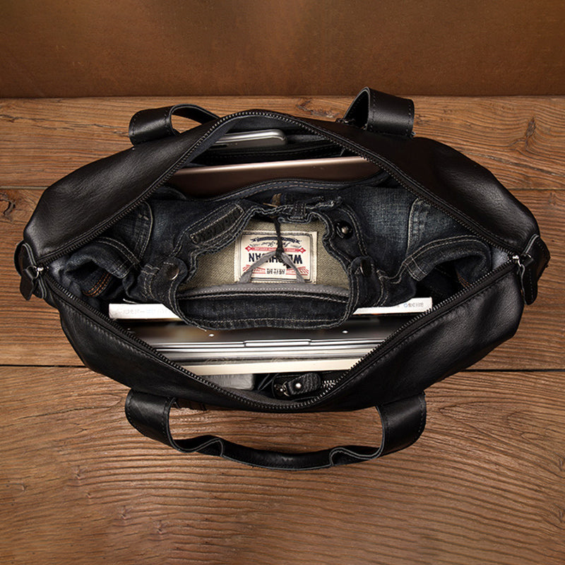 black travel duffel bags